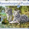 Ravensburger White Cat Puzzle 500 Pieces -TOY MODEL 45863