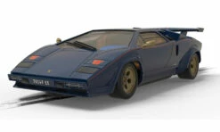 Scalextric C4411 Lamborghini Countach - Blue Gold