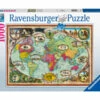 Ravensburger RB16995-5 Around The World By Bike Puzzle 1000pc