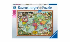 Ravensburger RB16995-5 Around The World By Bike Puzzle 1000pc