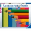 Ravensburger RB16998-6 Coloured Pencils Puzzle 1000pc 2 Ravensburger RB16998-6 Coloured Pencils Puzzle 1000pc -TOY MODEL 46452
