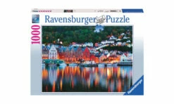 Ravensburger RB19715-6 Bergen Norwegian Puzzle 1000pc
