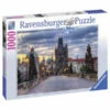 Ravensburger RB19738-5 Charles Bridge At Dawn Puzzle 1000pc -TOY MODEL 46474