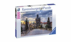 Ravensburger RB19738-5 Charles Bridge At Dawn Puzzle 1000pc