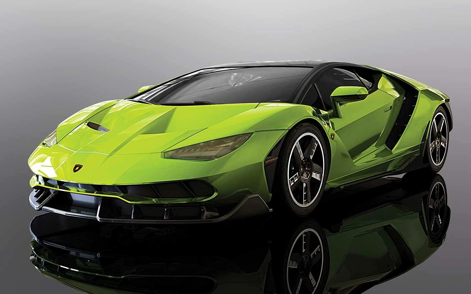 SCALEXTRIC C3957 LAMBORGHINI CENTANARIO - GREEN 6 SCALEXTRIC C3957 LAMBORGHINI CENTANARIO - GREEN - Image 4
