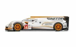 Scalextric C4061 Ginetta G60-LT-P1 No 14 White/Orange -TOY MODEL C4061 1