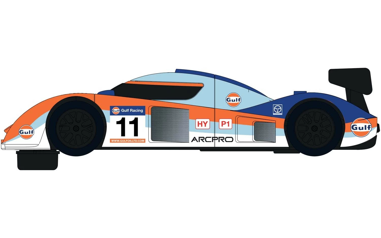 Scalextric C4090 Team LMP Gulf 4 Scalextric C4090 Team LMP Gulf - Image 2